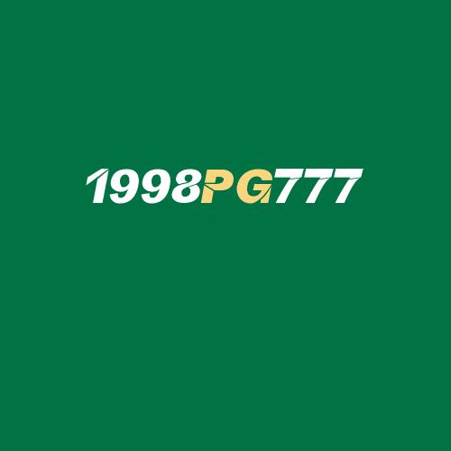 Logo da 1998PG777